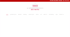 Desktop Screenshot of jcrobertsinsurance.com
