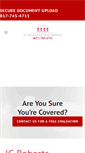 Mobile Screenshot of jcrobertsinsurance.com