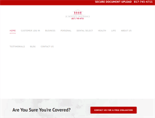 Tablet Screenshot of jcrobertsinsurance.com